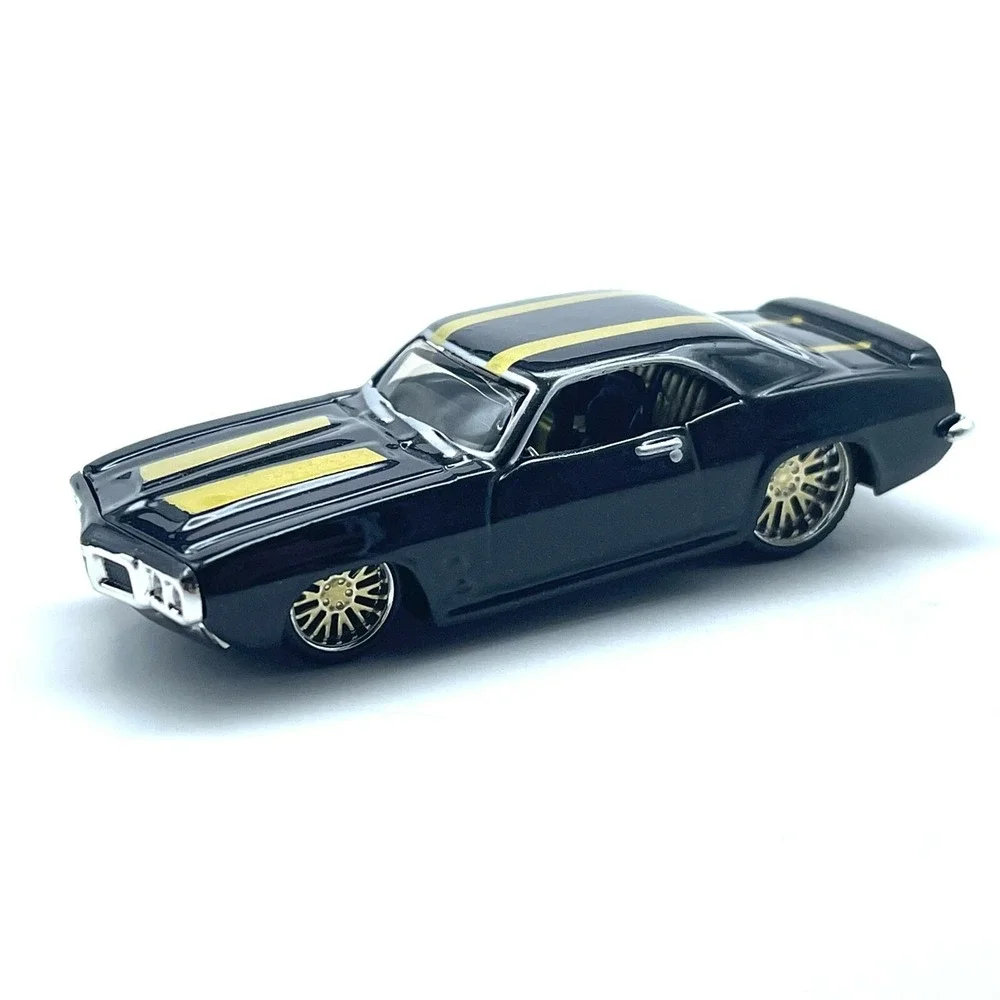 Maisto Pro Rodz 1969 '69 Pontiac Firebird Car Metal Flake‎ Black Diecast 1/64